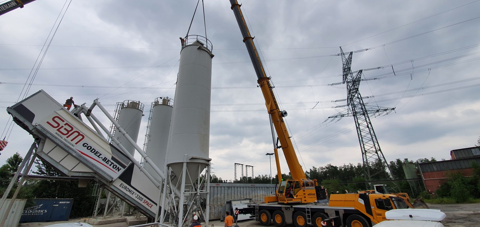 Anlagenversetzung - Gelsenkirchen 150t Autokran